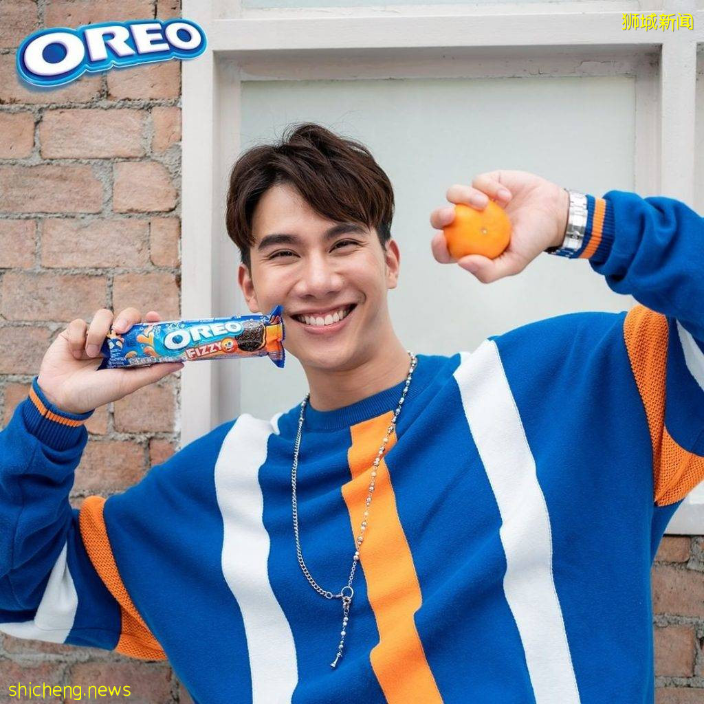 万圣节应景饼干🎃 Orange口味奥利奥你试过了吗⁉️ 夹心奶油清新酸甜,还带有气泡感🤤