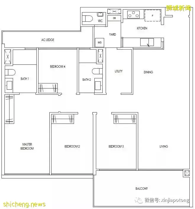 东部淡滨尼的聚宝园 四房和五房高达8万促销活动中,最便宜新楼盘,接近EC价格,每英尺只需1322起