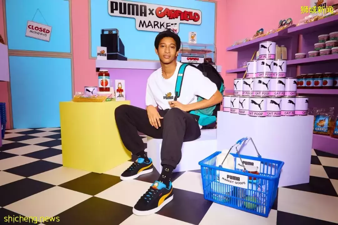 加菲貓×PUMA，兩個都是我的最愛，竟然在新加坡出聯名款！快去搶