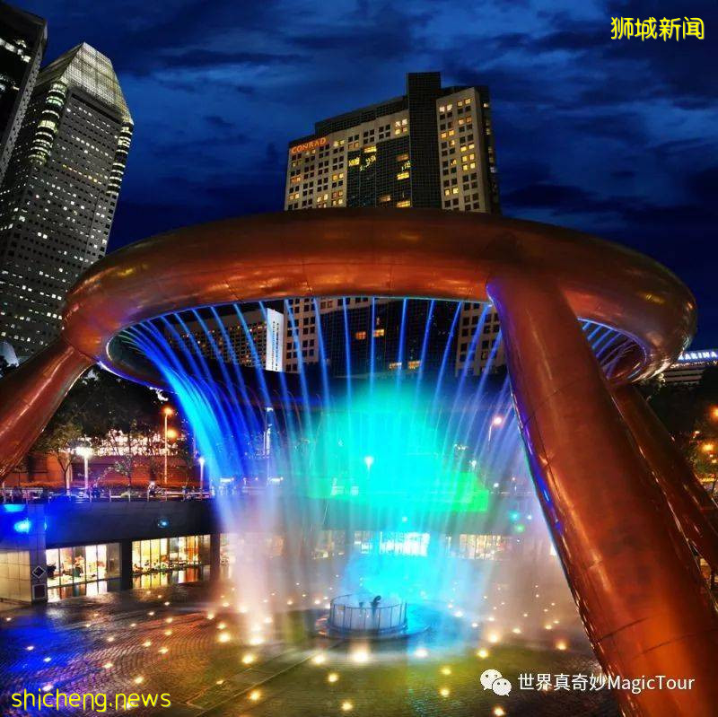 新加坡:令人惊叹的财富喷泉