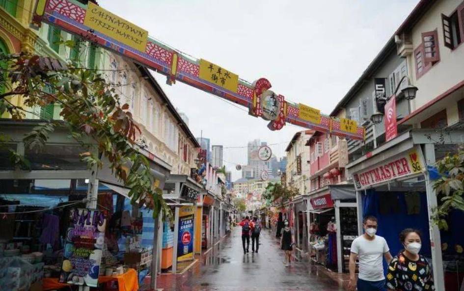 疫情之下,新加坡“唐人街”除夕前夕一个字“冷”