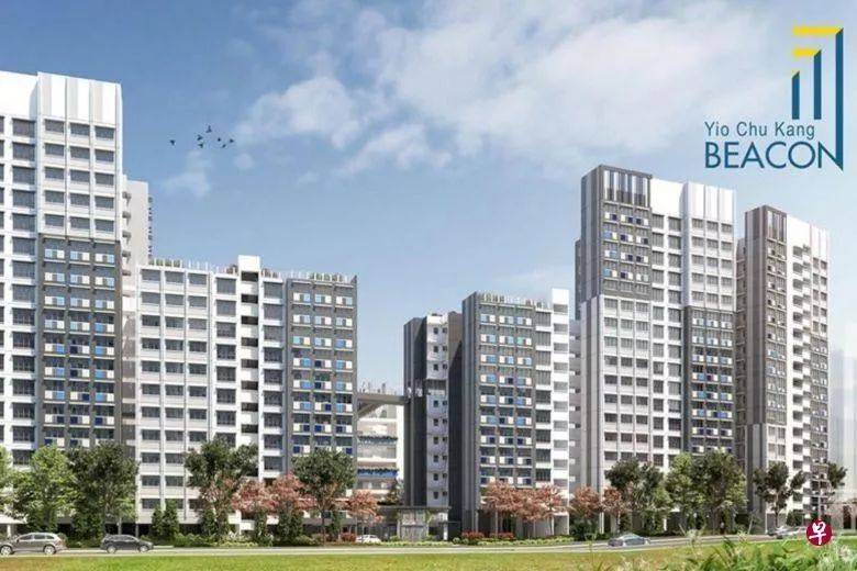 建屋局推出的新预购组屋，八人争一单位