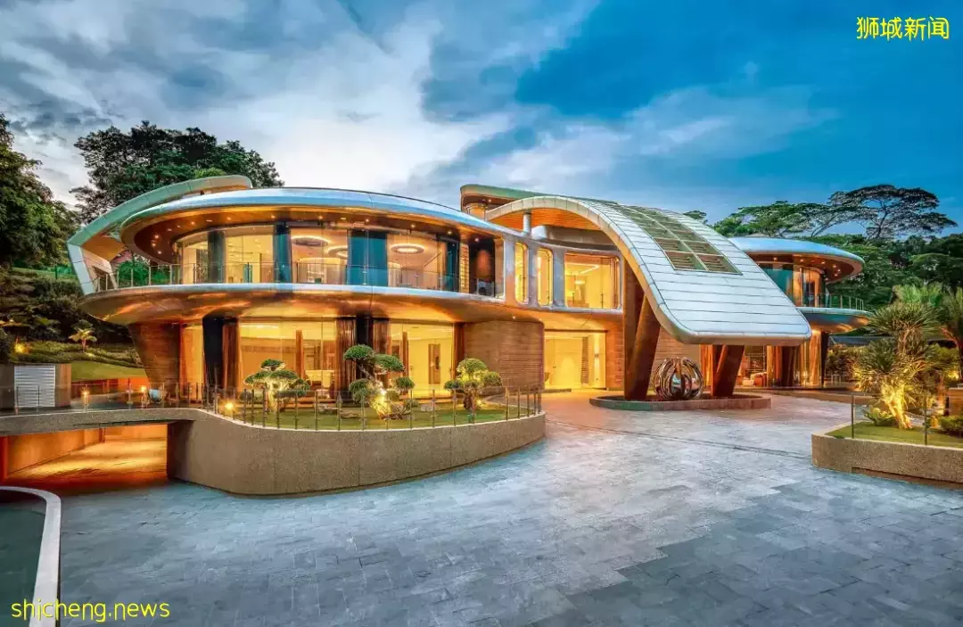 新加坡富豪私宅曝光！石头屋、太空船、埃及风！一个比一个壕