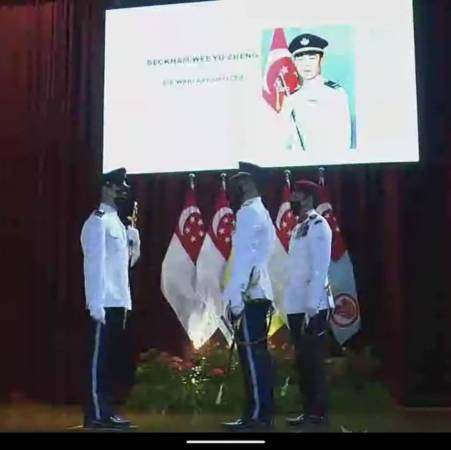 儿子完成兵役 潘玲玲直唤儿子“黄长官”