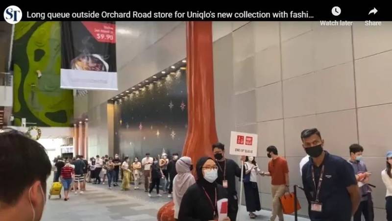 优衣库Jil Sander联名秋冬款今日开卖!没有秋冬的新加坡竟也引发长龙