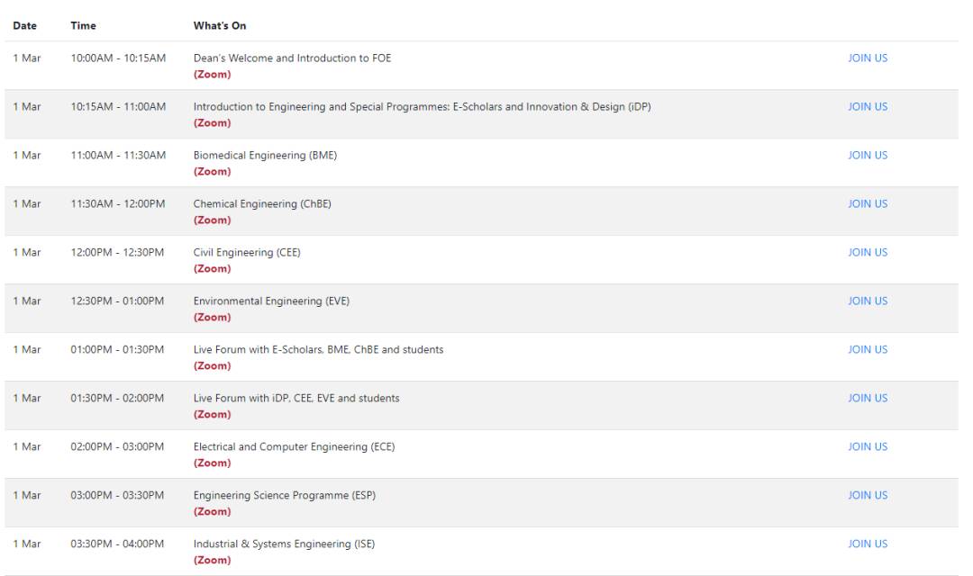 想要報考NUS嗎？這個線上校園開放日不要錯過