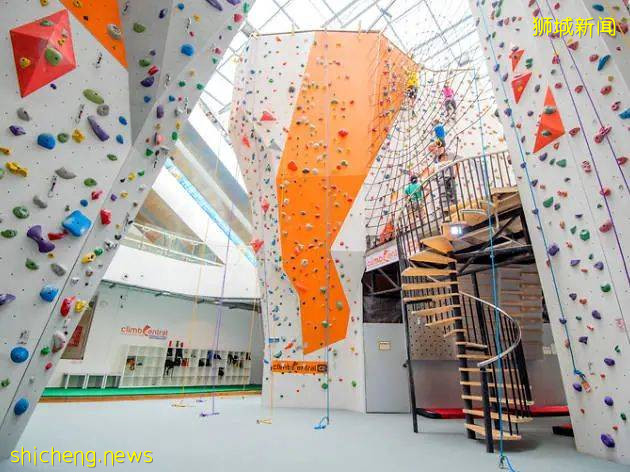 新加坡超適合遛娃的商場！遊樂場、攀岩牆、街機、水上樂園