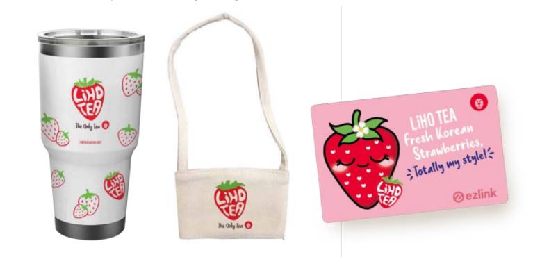 LiHO TEA推出草莓飲品,只供應到3月,錯過等一年