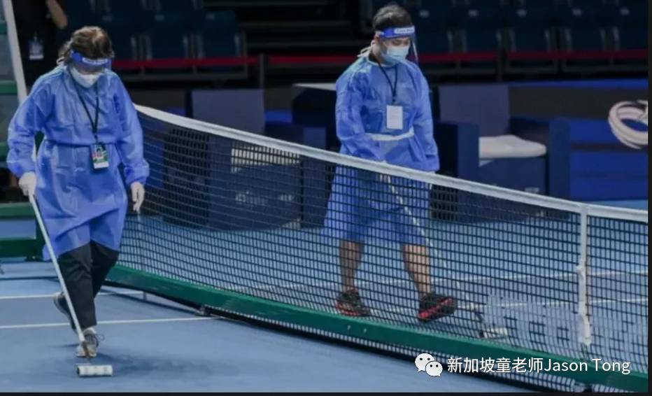 新加坡网球公开赛观众终于入场观赛,这群人在疫情下惨啊