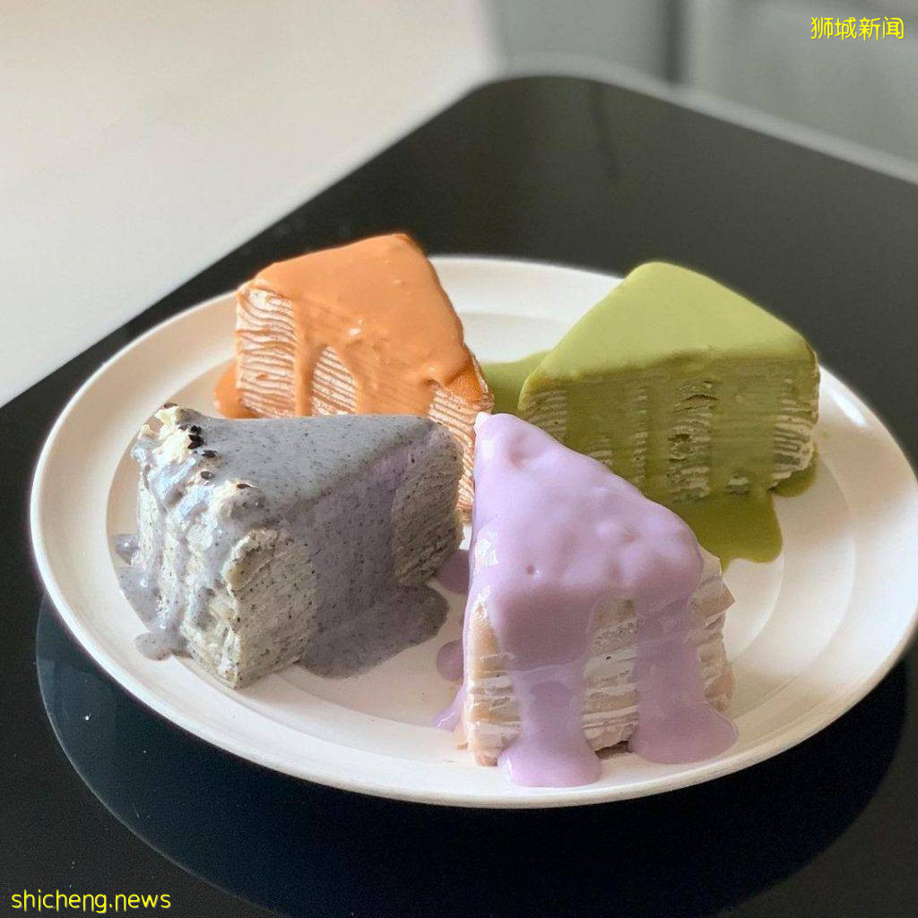 甜食时间到🔛盘点新加坡千层蛋糕😋柔韧饼皮+细腻奶油🍰层层叠加、好料层层