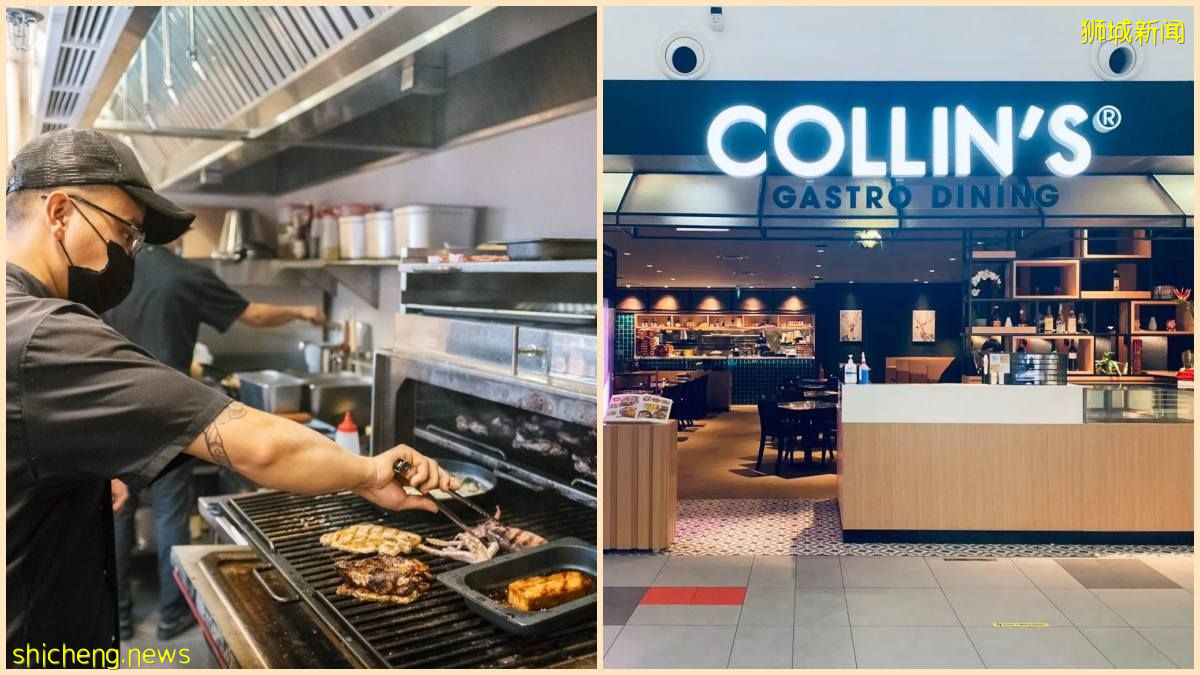 COLLIN’S 餐厅限时推出买1送1活动，$11 nett