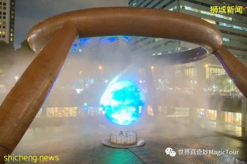 新加坡:令人惊叹的财富喷泉