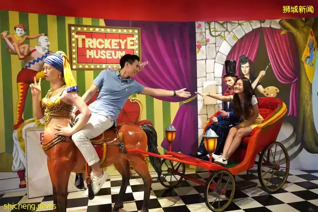 用网络热词打开狮城旅行,画风什么样