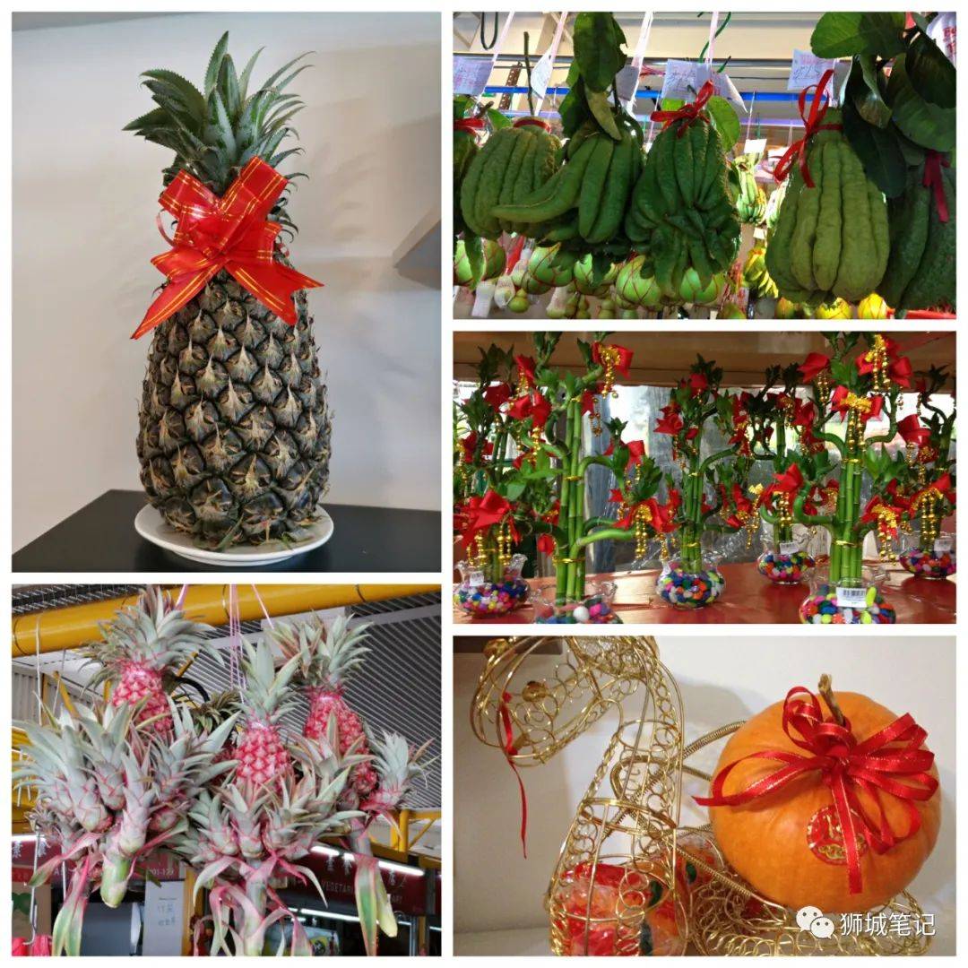 狮城的农历新年(3):置办年货,黄梨,就是旺来