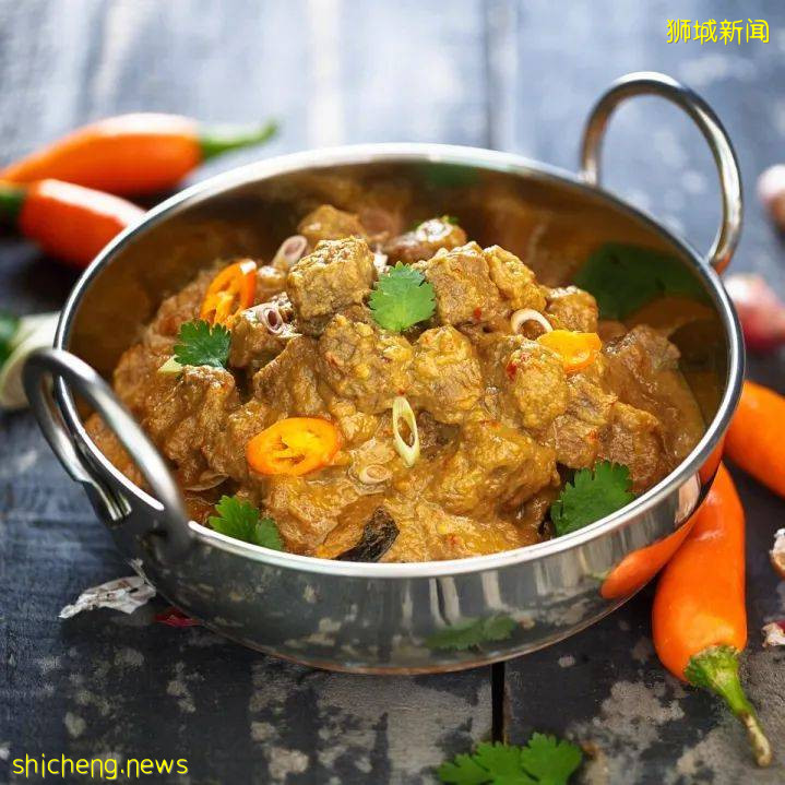 免費試吃！米其林三星大廚的秘制新加坡咖喱美食，你想吃嗎