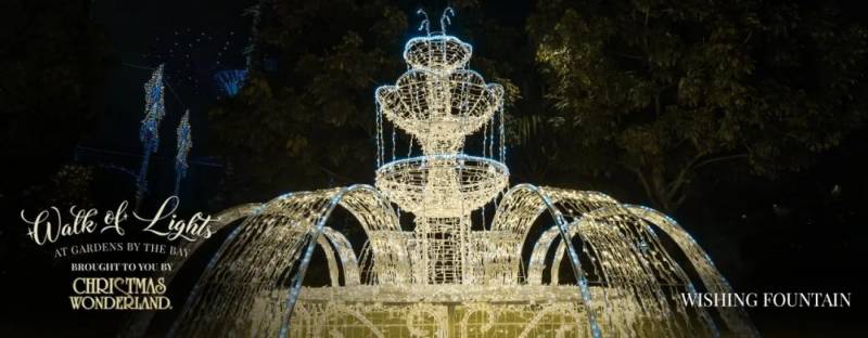 新加坡滨海湾花园圣诞仙境线上线下同开放!可以和圣诞老人通视频哟