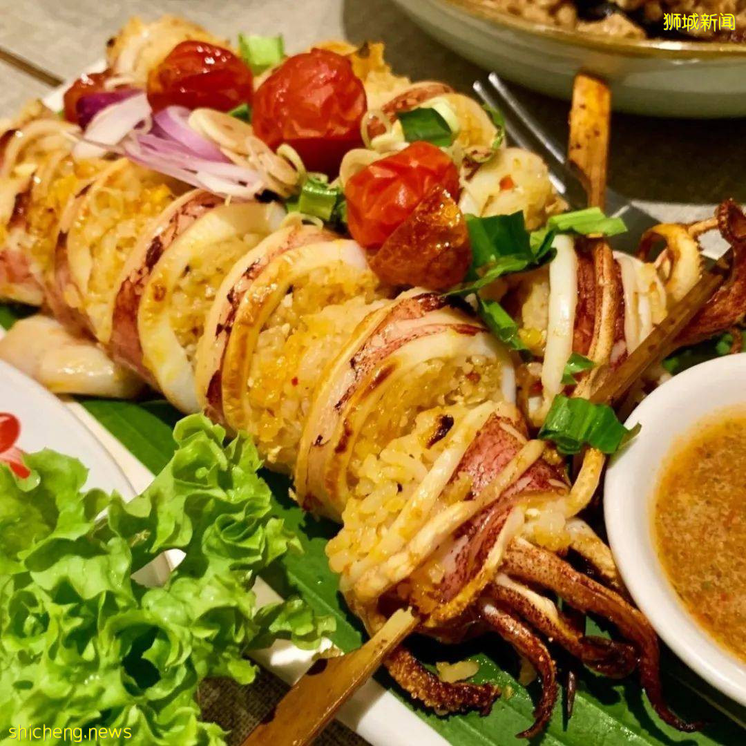 《鱿魚遊戲》爆紅全網後，來看看獅城各類鱿魚料理吧，附外賣信息