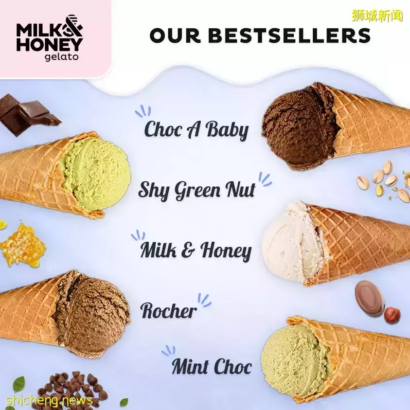 轉角遇到愛🍦新加坡小而美的精致鄰裏冰激淩店大盤點