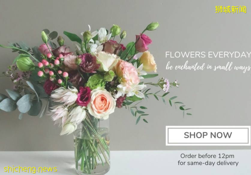 母親節快到了，新加坡12家鮮花外賣讓你不愁禮物