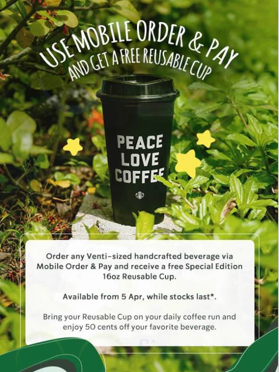 折扣 星巴克送限量水杯，名牌女包半價，品牌女鞋$10起，鳥園年票僅$39