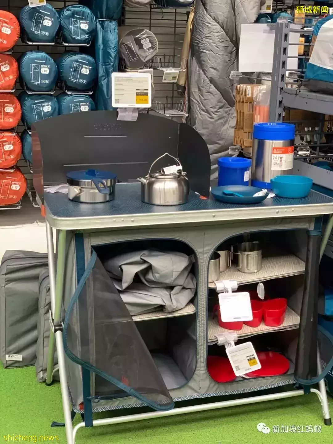 野奢式露營在新加坡日益受歡迎 相關産品越變越時尚好看便利