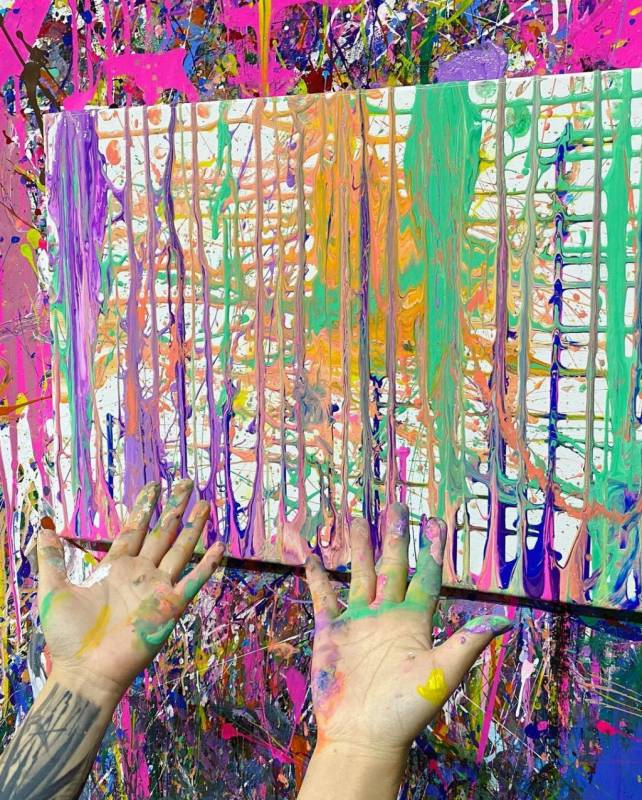 新加坡首家泼水彩画室 🌈 舒解压力+消除焦虑新去处🤩 挥洒你的才艺,释放你的压力