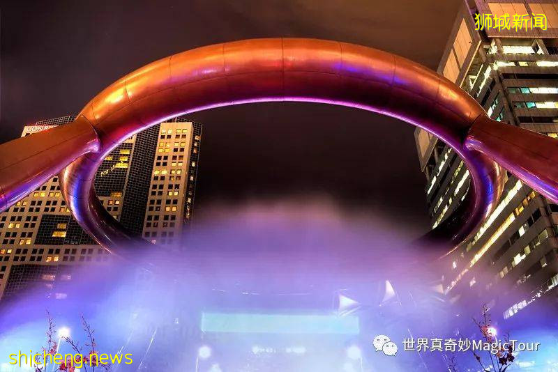 新加坡:令人惊叹的财富喷泉
