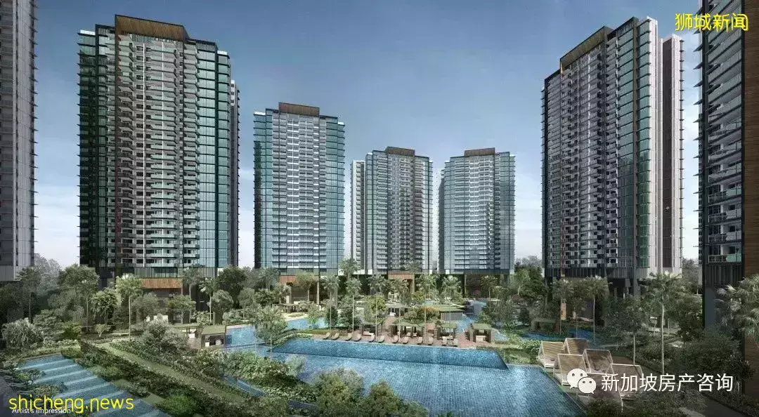 新加坡西南部最大的景觀樓盤Normanton Park 鑫悅府