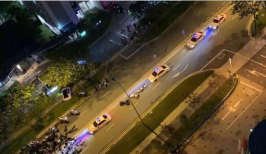 可怕!新加坡凌晨上演“警匪激战”,追、卡、别、堵如大片