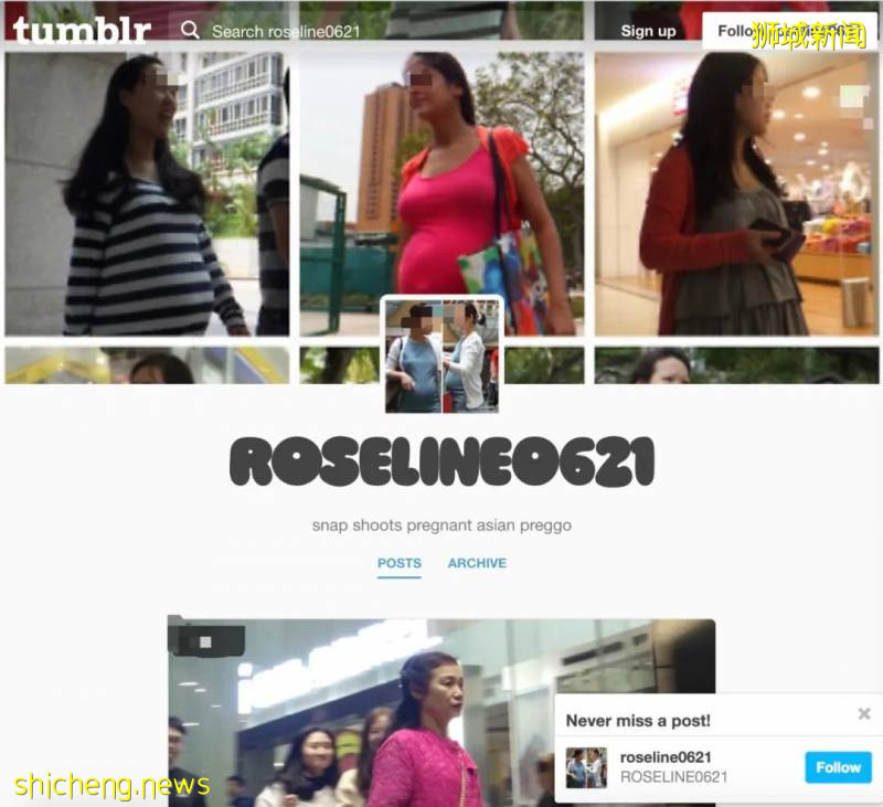 诡异!新加坡这个人专偷拍街头孕妇!平均1天拍了9个