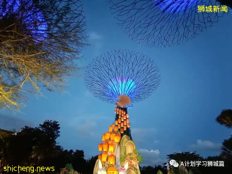 濱海灣花園中秋節燈飾，搶先看