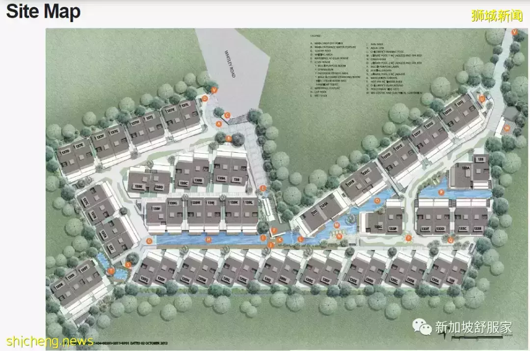 豪華聯排別墅！The Whitley Residences 現房！D11諾維娜富人地段 永久地契 學區 最後幾套