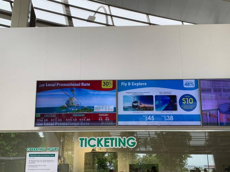 圣淘沙名胜缆特价优惠!仅需$3 乘坐360度全景缆车