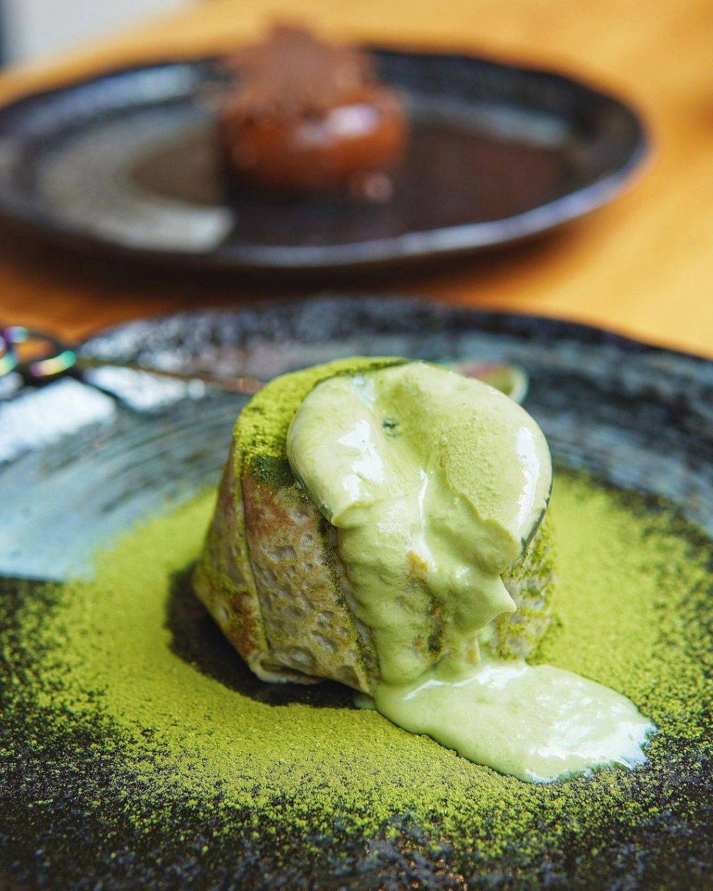 牛车水甜品店Mocchi🐻泡澡小熊拿铁+熊熊造型蛋糕,瞬间萌化你的心❣️