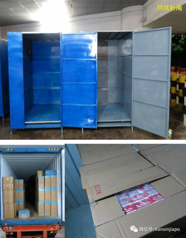 4名中国籍男子疑走私4000多条香烟进新加坡，被逮捕