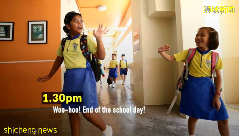 跟随镜头一起来看看，新加坡小四学生的课程安排