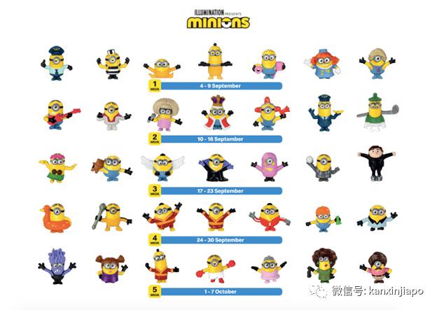 为爱疯狂吃35天麦当劳，新加坡痴情男友为女友收集全套小黄人