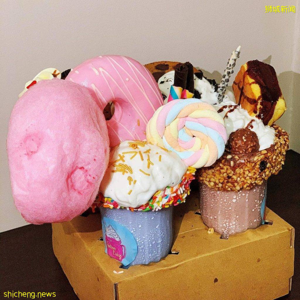 热量炸弹来袭!Potion Labz高颜值奶昔杯💣堆叠满满配料、缤纷色彩超诱人🌈每两星期换菜单