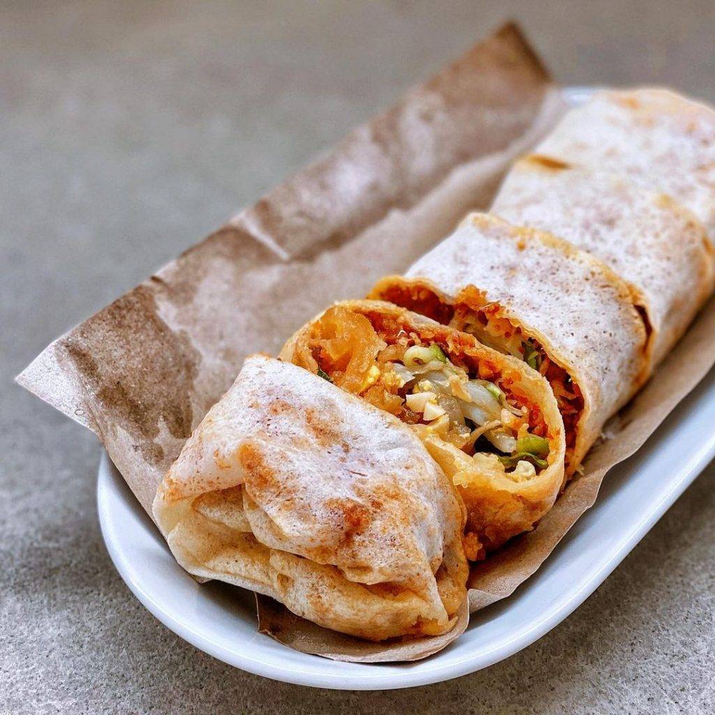 米其林餐盘推荐小吃⚡老字号安珍手工薄饼🔥独家秘方新鲜制作、手艺传承四代人,清爽美味超开胃❤️