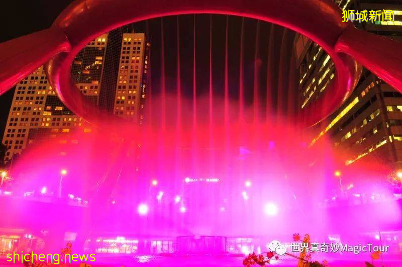 新加坡:令人惊叹的财富喷泉