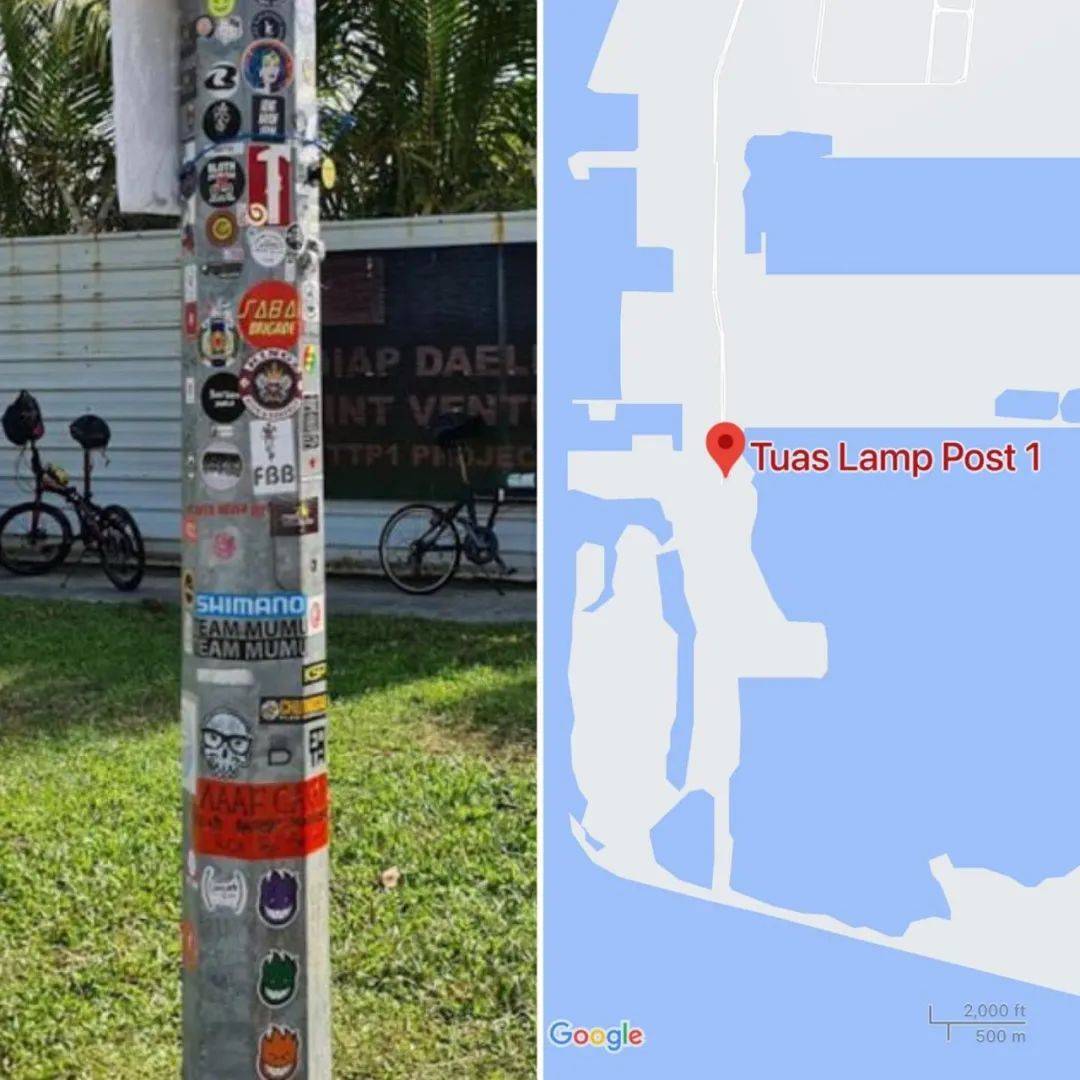 新加坡这根灯柱，成为了“法外之地”