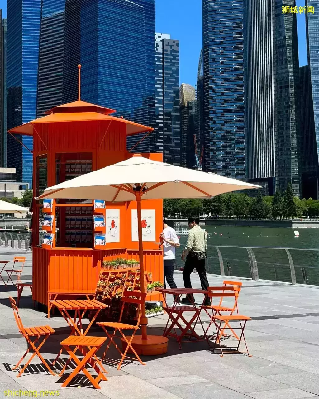 爱马仕MBS快闪活动！限定橙色网袋、花束、杂志免费领