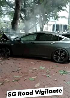 雨後，新加坡發生慘烈車禍！4歲女孩站路邊被撞傷