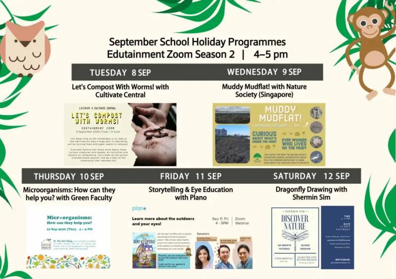 国大李光前自然历史博物馆成立五周年,推出线上专页及更多线上活动