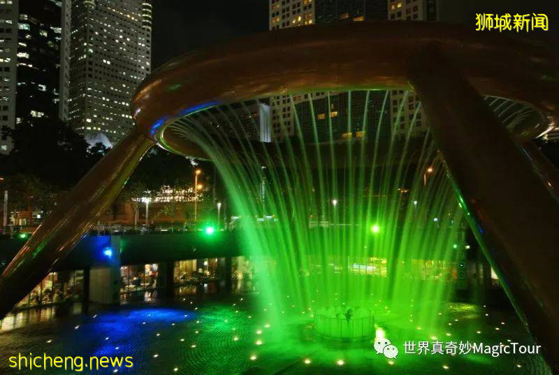 新加坡:令人惊叹的财富喷泉
