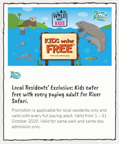 【兒童免費】進入新加坡動物園，河川生態園及飛禽公園，最後1天