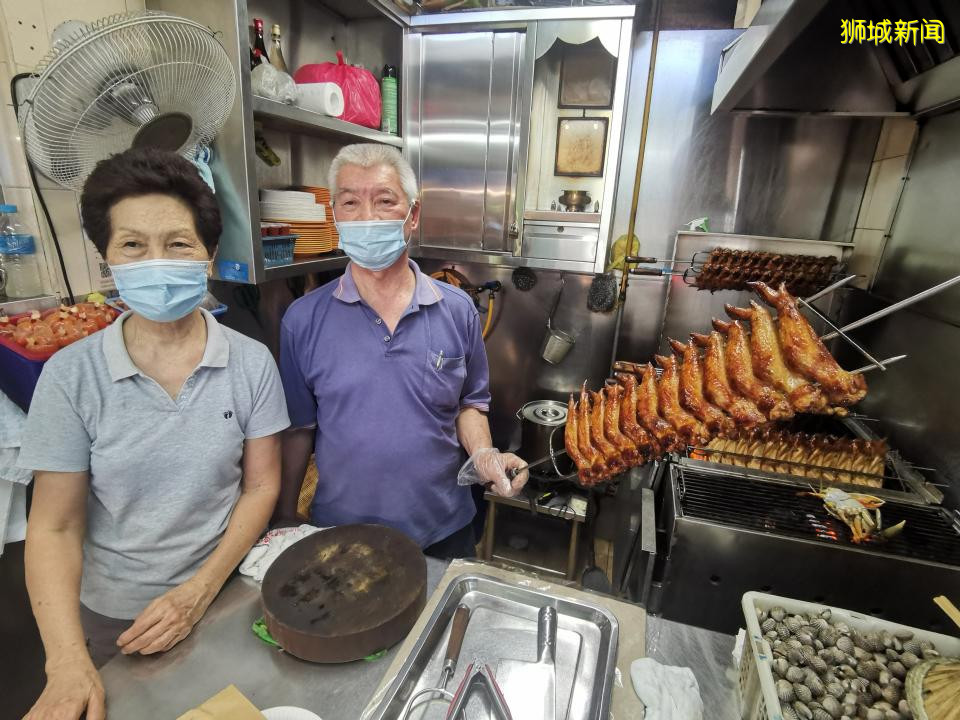 获米其林推荐 狮城卤鸭摊主欲觅徒弟授艺
