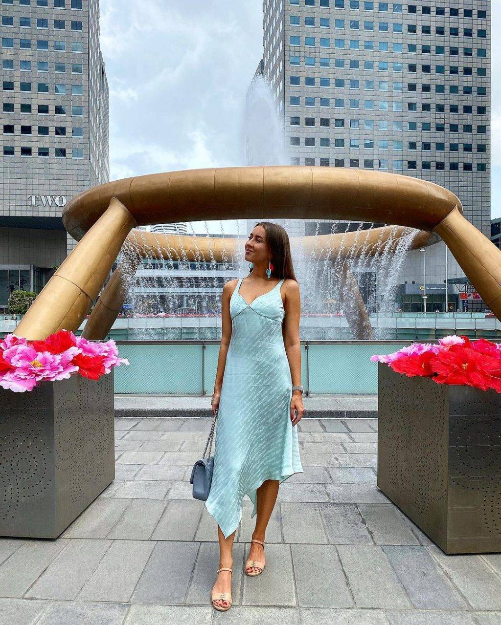 探索水域之美💙新加坡秘密打卡據點💦財富噴泉！氣場攀升、沐浴身心，添好運再出發👣