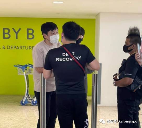 新加坡零售商拖欠上万新币结业,5名黑衣男到星耀樟宜门店讨债