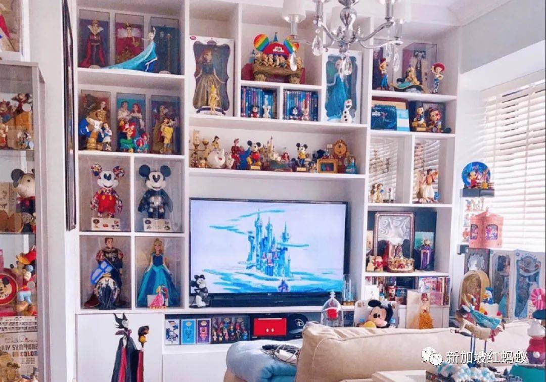 新加坡狂熱收藏家把組屋打造成迷你“迪士尼”，門裏門外兩個世界